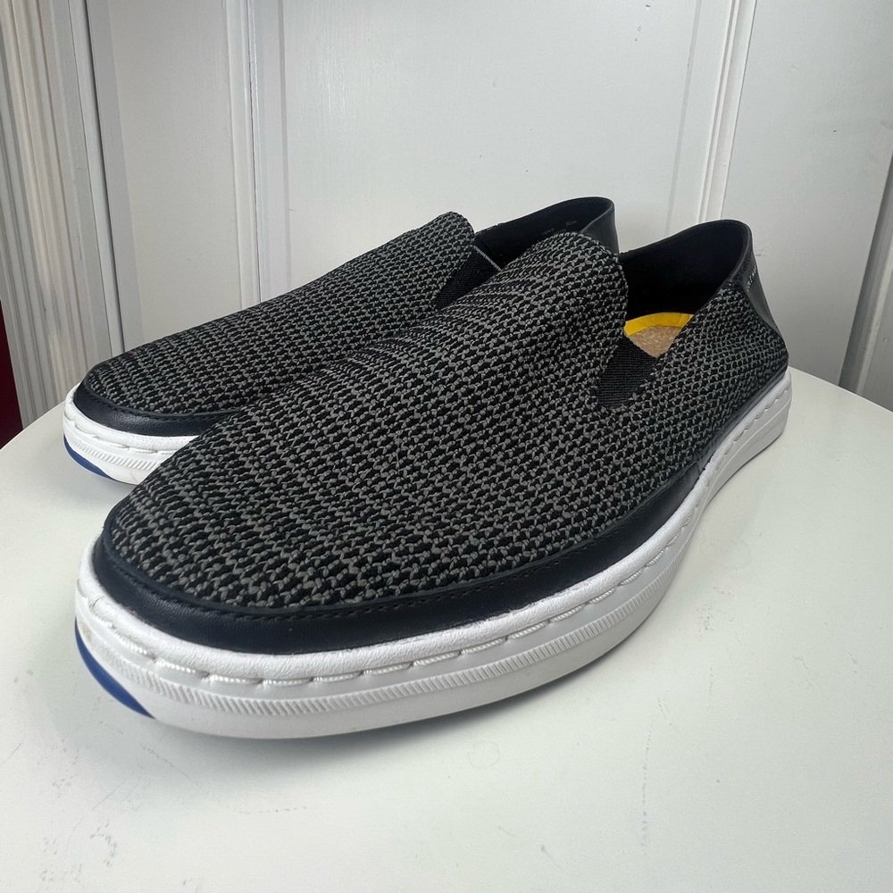 NWOB Cole Haan Grand Series Slip-on Knit Loafers Grey/Black Colorway Sz 10.5